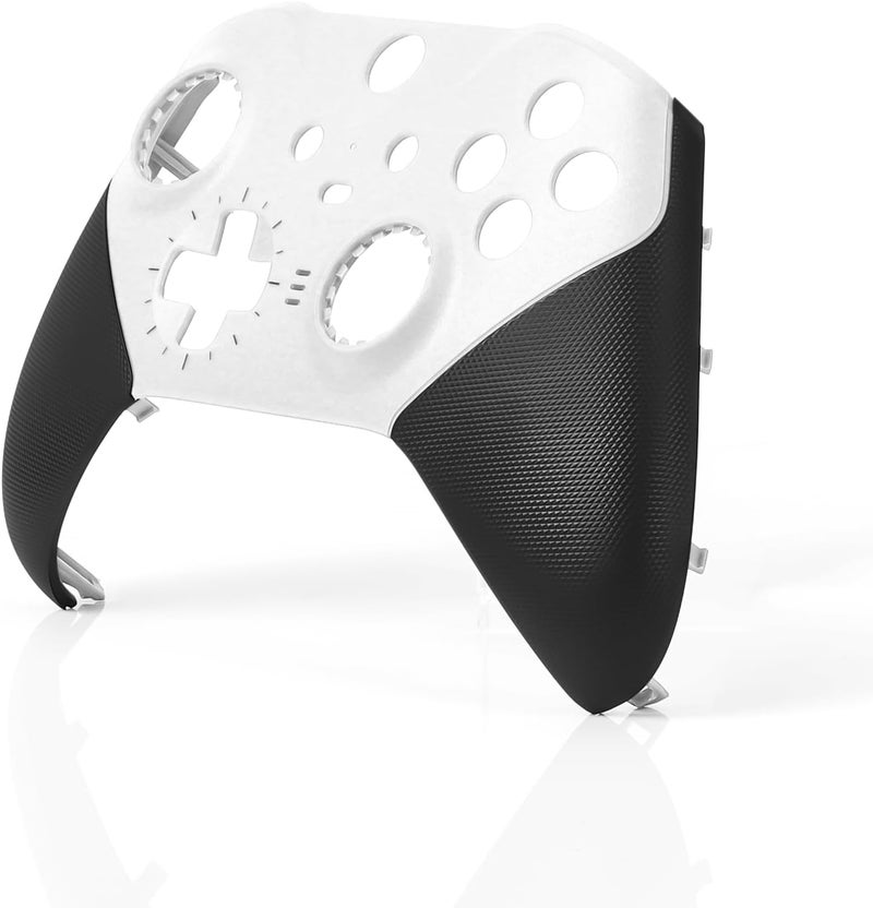 Ceozon Replacement Faceplate Cover Front Housing Shell Repair Accessories Kit for Xbox One Elite Controller Series 2 Included Joystick Rings White - Image 4
